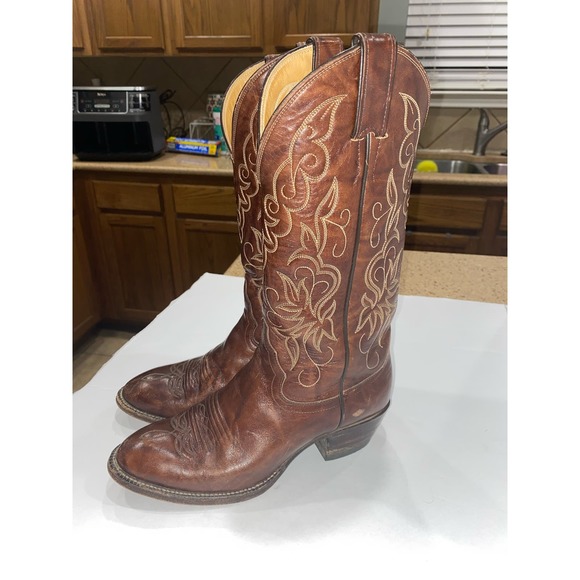 Women’s Justin cowboy boots size 7 C brown western main image 7